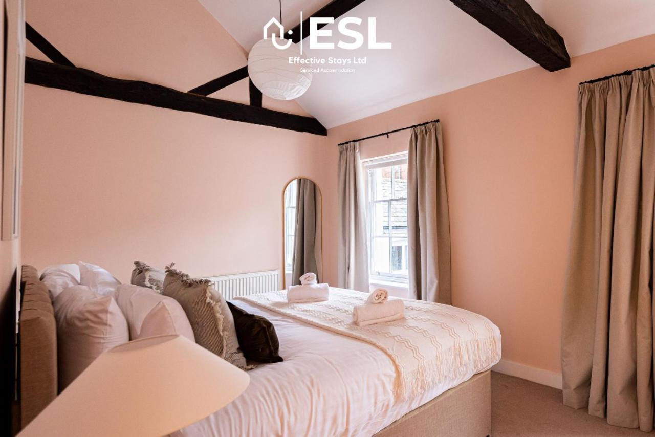Elegant Apartment On Historic Cobbled High St Shrewsbury Town Centre Ngoại thất bức ảnh
